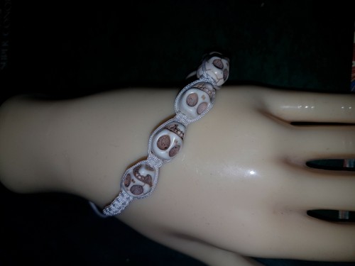 Bracelet shamballa tête - shamballa, de