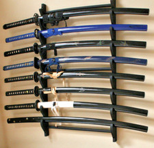 Porte- Épées 8 Places De Mur Bokken Stand Exposition Portaspade Kake Kenjutsu