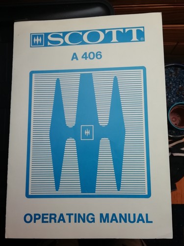 Manuel ampli scott - scott, a-406