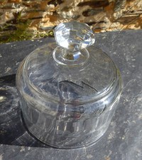Antique Cut Crystal Dessert Pastry Cheese Bell, Possibly Baccarat