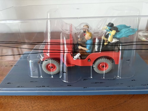 Voiture tintin la jeep - tintin,