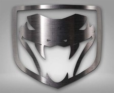1pc Viper Fangs Emblem for 2003-2010 Dodge Viper Conv.