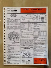 FICHE TECHNIQUE AUTOMOBILE