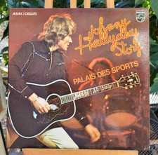 2X LP 33T  Johnny Hallyday Story P.D.S 1976 (Glory, C.I.D.I.S.) NEUF, N.M+/MINT