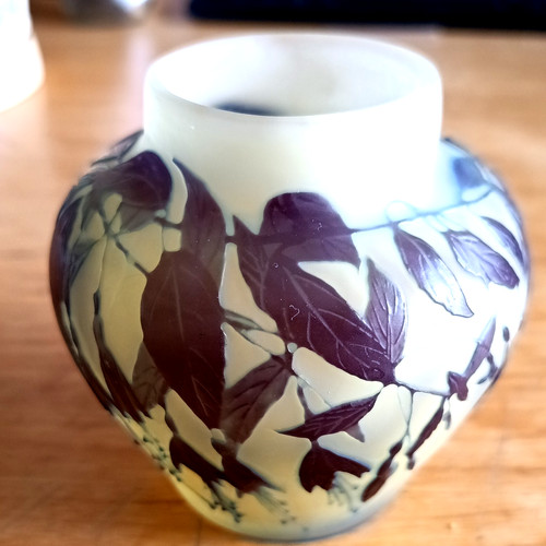 Vase galle petit verre - vase,