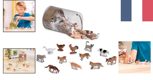 Set figurines animaux de - set,