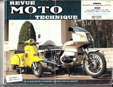 Moto Revue Technique Vespa BMW No. 37 - French Language