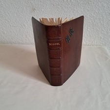 Paroissien Romain 1892 Reliure plein cuir avec monogramme