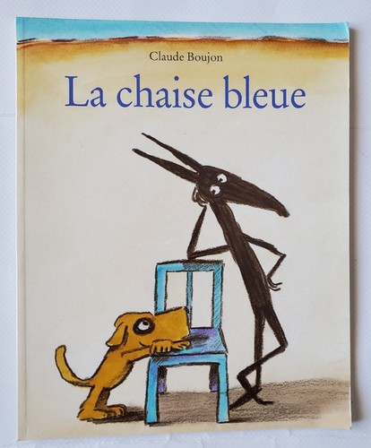 Claude boujon chaise bleue - claude,
