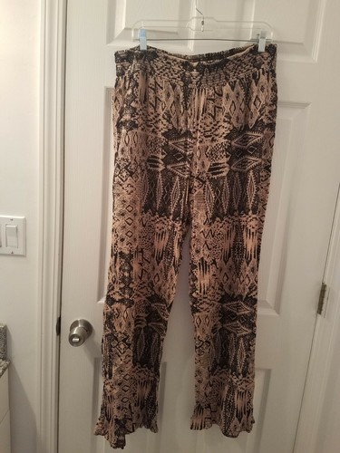 Tribal linen pants - tribal,