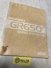 Suzuki GR650 D 1983 Tempter 650 GR manuel revue technique moto atelier 650 GR