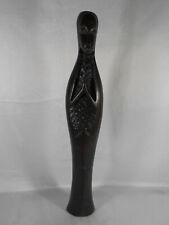 AFRICAN ART 38.5 cm SCULPTURE / VIRGIN STATUE IN EBENE / WOOD OF MADAGASCAR? 