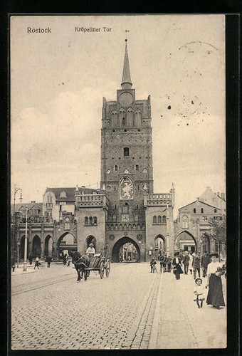 Carte postale rostock - carte,