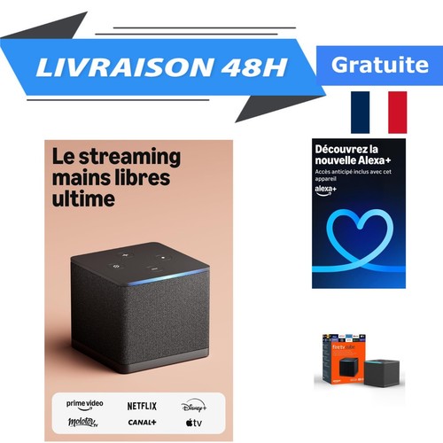 Amazon fire cube lecteur - tv,