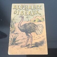 Livre Ancien Alphabet Des