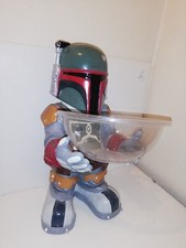 RARE STARS WARS BOBA FETT EMPTY CANDY DISPENSER POCKET FIGURE 50 CM 2011 VGC