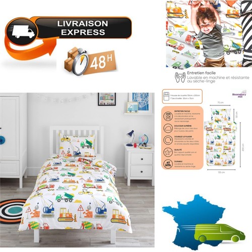 Housse couette 140x200 - de,