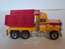 Matchbox Peterbilt dump truck