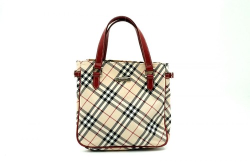Burberry blue label sac cabas - blue,
