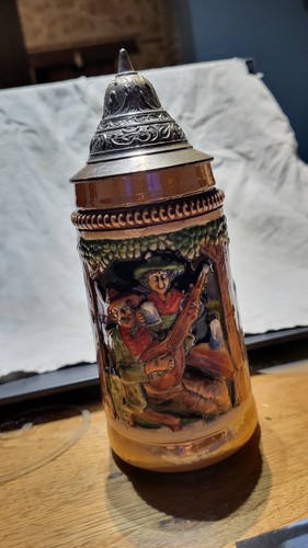 Ancienne chope bière - chope, à
