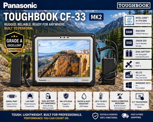 Panasonic toughbook 33 - toughbook, cf-33