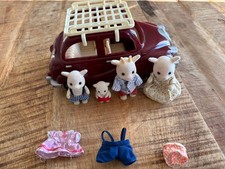 Lot famille chèvre Sylvanian