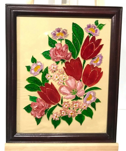Ancien cadre tableau - en, relief