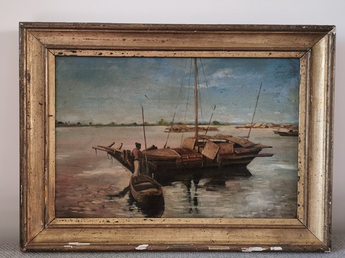 Tableau école vietnamienne - tableau,