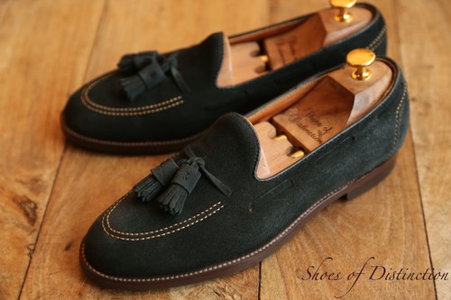 Mocassins alden bleu daim - mocassins,