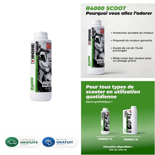Ipone r4000 scoot huile moteur - ipone,
