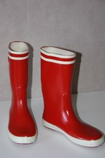 AIGLE Bottes Caoutchouc Rouge