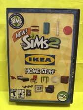 Sims 2: IKEA Home Stuff PC CD-ROM 2008 Complete Mint Computer Game Free Shipping