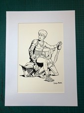Jacques Martin Alix Gladiateur  Tirage n&b format A3 sous passe-partout