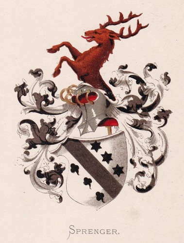 Sprenger wapen wappen - sprenger,
