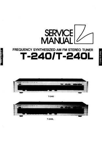 Service manuel instructions - service,