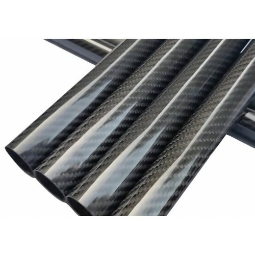 Tube carbone sergé - 3k, x