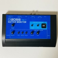 Boss Guitar Monitor Amplifier Simulator TM-7 Made in Taiwan testé depuis le J...