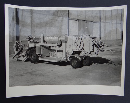 Vintage photo braud - vintage, combine