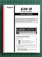 Roland GW-8 — 5 in 1 Owners