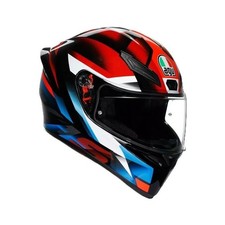 Casque Intégral Moto AGV K1 K1-S Fastlap Noir/Rouge/Bleu E2206 Sport