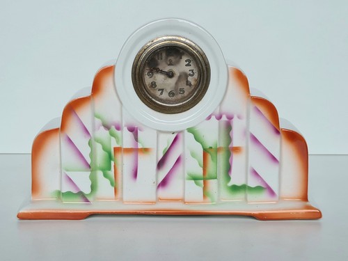 Pendule faïence style - , weimer