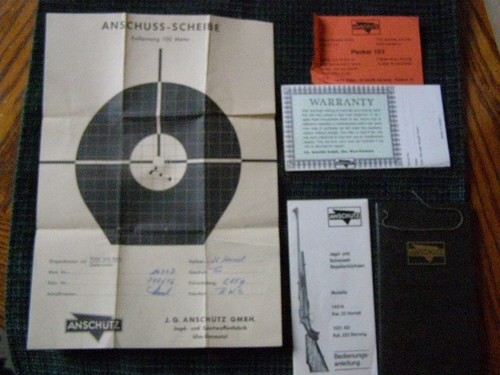 Anschutz match target rifle - anschutz,