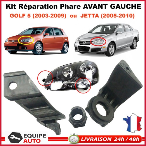 Support clips reparation - reparation, phare