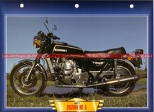 SUZUKI RE-5 500 Wankel RE5 Rorary Rotative 1977 (1975-1977) : Fiche Moto #000734