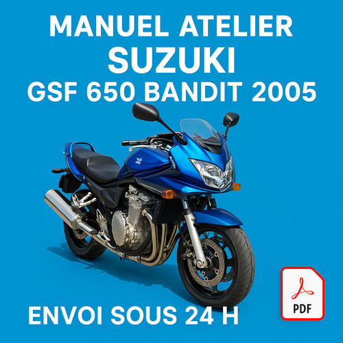 Manuel atelier suzuki - suzuki, 650