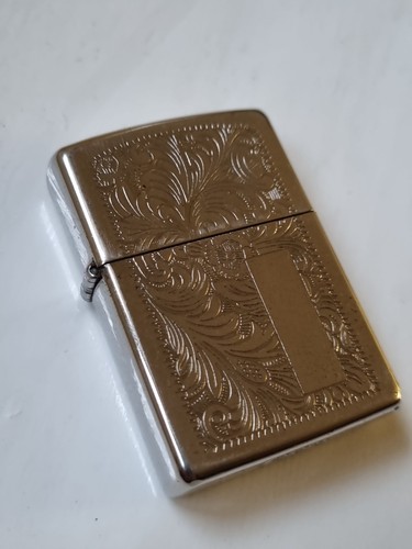 Zippo venetian silver plate - venetian,