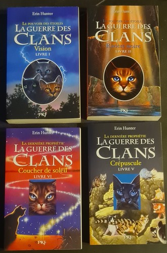 Lot guerre des clans erin - la,