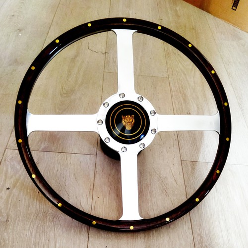 Volant bois moto - volant,