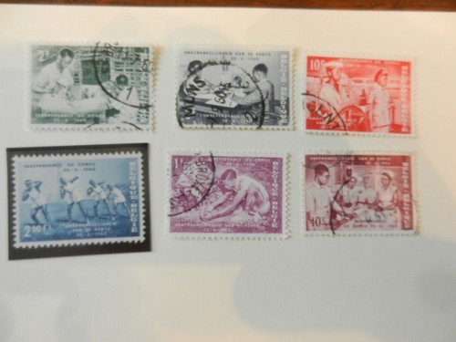Lot timbres belges - 6,