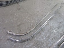 1959 1960 Chevrolet El Camino rear window  trim molding pieces curved stainless